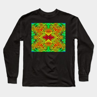 Symmetrical pattern Long Sleeve T-Shirt